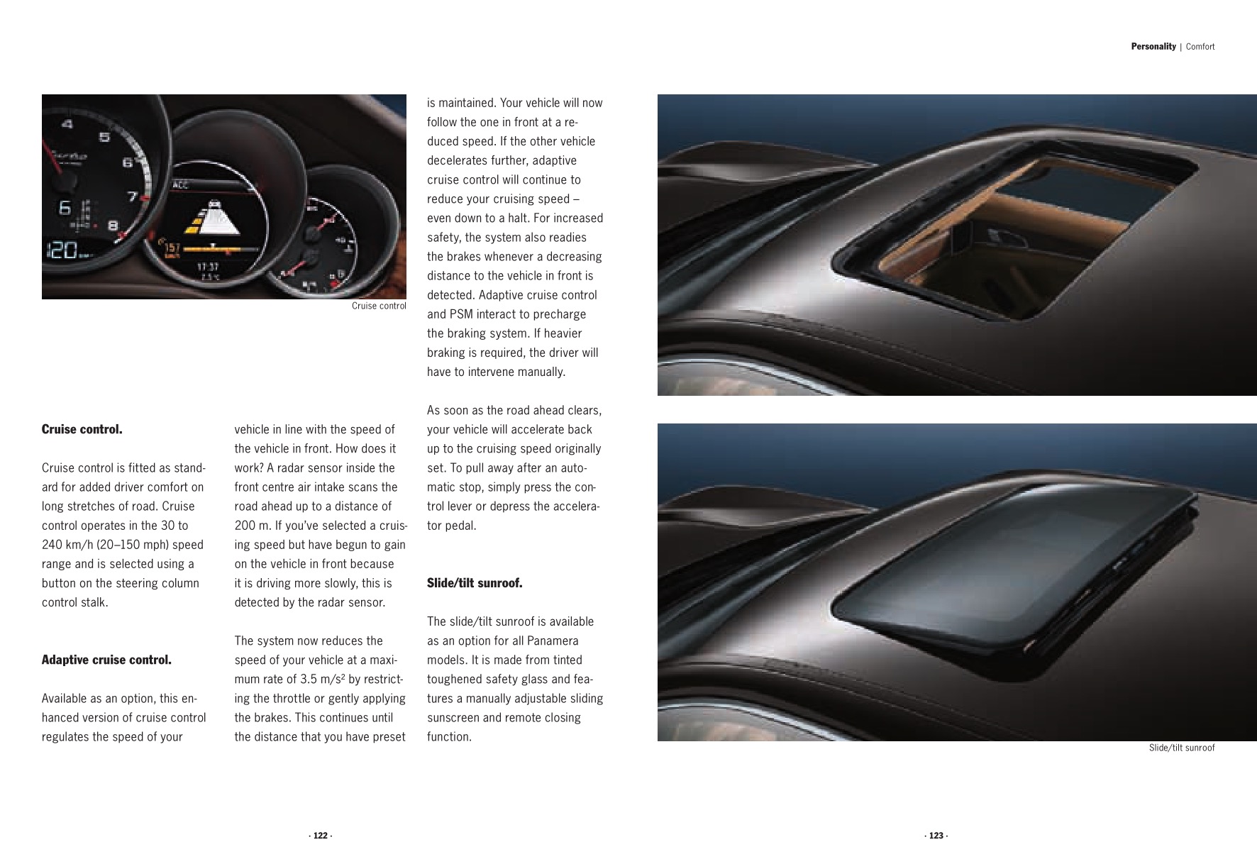 2010 Porsche Panamera Brochure Page 79